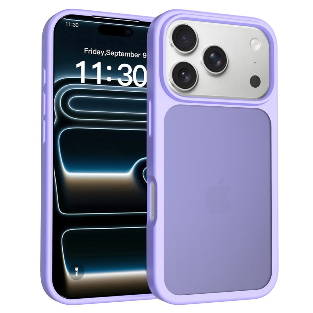iPhone 17 Pro (common for 18 Pro) - Silver Shield Touch-Skin Two-in-One