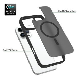 iPhone 16 Pro Max - Silver Shield Two-in-One - Image 6