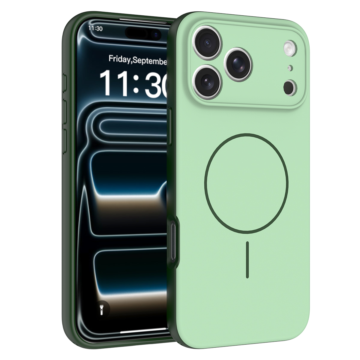 iPhone 17 Pro Max (18 Pro Max universal) Fengzhou Skin-Feel Two-in-One (Magnetic Attachment) - Image 11