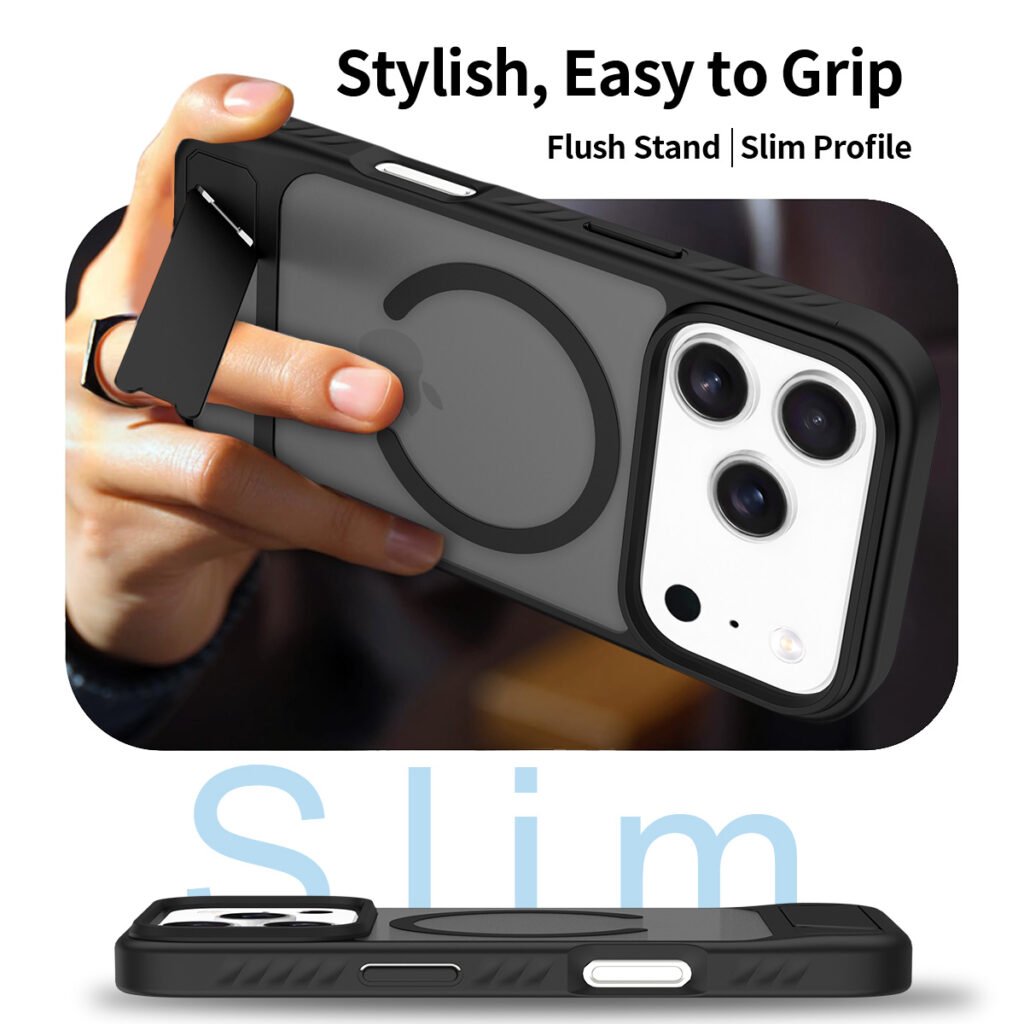 iPhone 18 Pro (17 Pro compatible) - Fengshang Skin-Feeling 45° Stand (Magnetic)