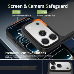 iPhone 17 Pro (common for 18 Pro) - Silver Shield Touch-Skin Two-in-One - Image 4
