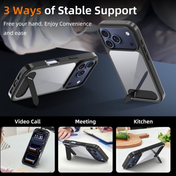 iPhone 18 Pro (suitable for 17 Pro as well) 2.0 Anti-Scratch One-Sided Stand