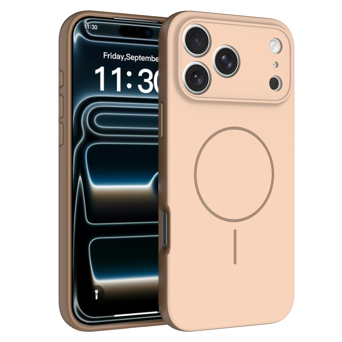iPhone 17 Pro Max (18 Pro Max universal) Fengzhou Skin-Feel Two-in-One (Magnetic Attachment) - Image 12