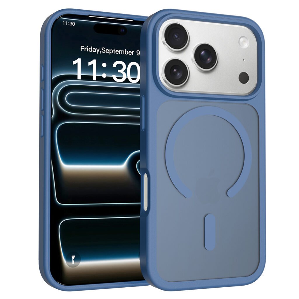 iPhone 18 Pro (17 Pro compatible) - Silver Shield Touch-Skin One-Step (Magnetic Attachment)