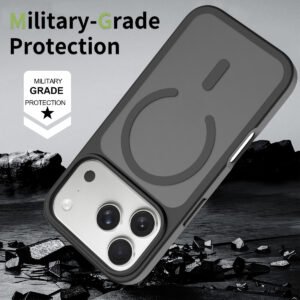 iPhone 18 Pro (17 Pro compatible) - Silver Shield Touch-Skin One-Step (Magnetic Attachment) - Image 8