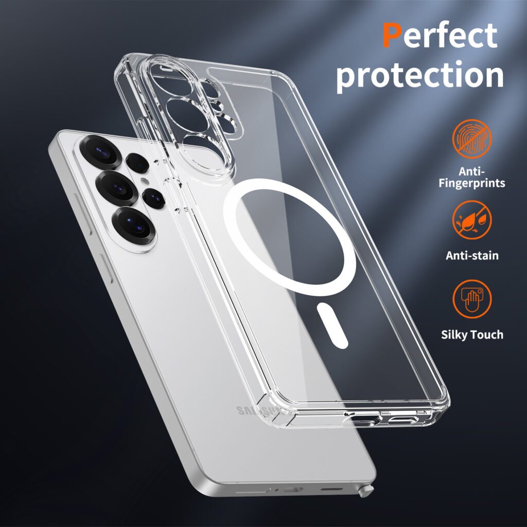 Samsung S26 Ultra Perforated Scratch-Resistant (Magnetic)