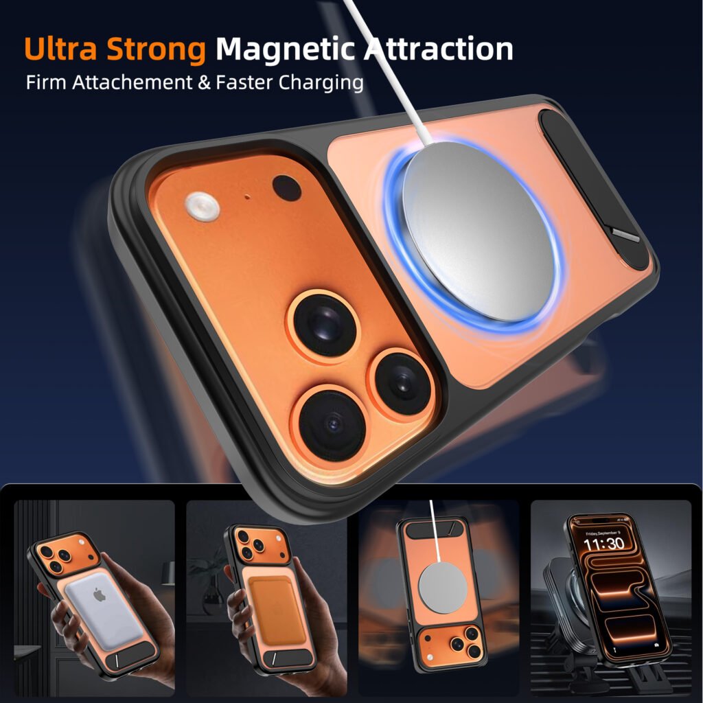 iPhone 17 Pro Max (common for 18 Pro Max) 2.0 Anti-Scratch Single-Head Support Bracket