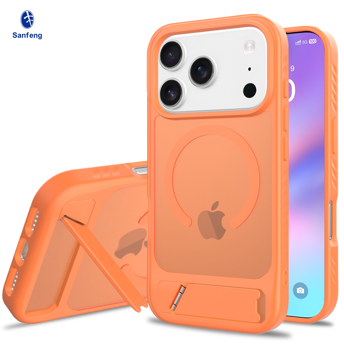 iPhone 18 Pro (17 Pro compatible) - Fengshang Skin-Feeling 45° Stand (Magnetic) - Image 11