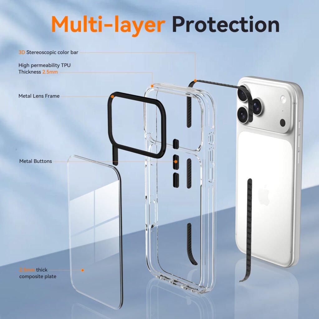 iPhone 17 Pro Max (common for 18 Pro Max) - Colorful Dual Colors