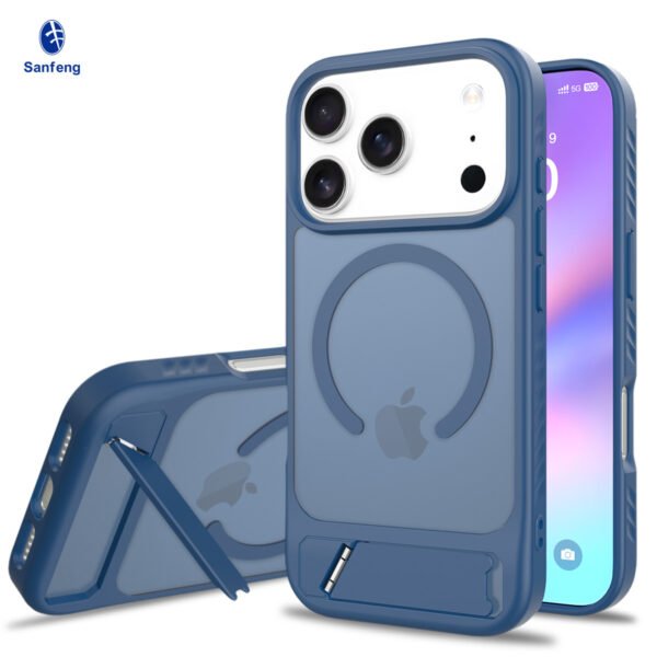 iPhone 18 Pro (17 Pro compatible) - Fengshang Skin-Feeling 45° Stand (Magnetic)