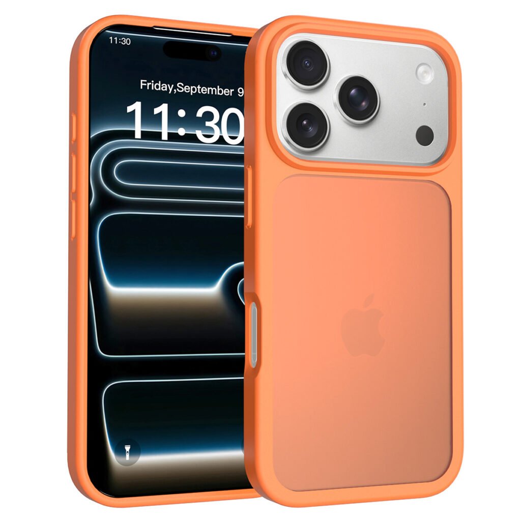 iPhone 17 Pro (common for 18 Pro) - Silver Shield Touch-Skin Two-in-One