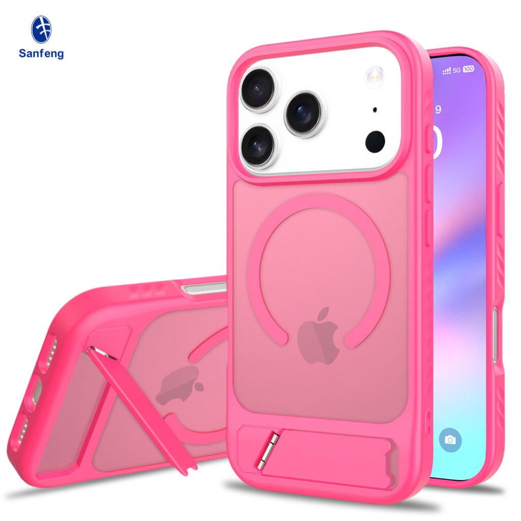 iPhone 18 Pro (17 Pro compatible) - Fengshang Skin-Feeling 45° Stand (Magnetic)