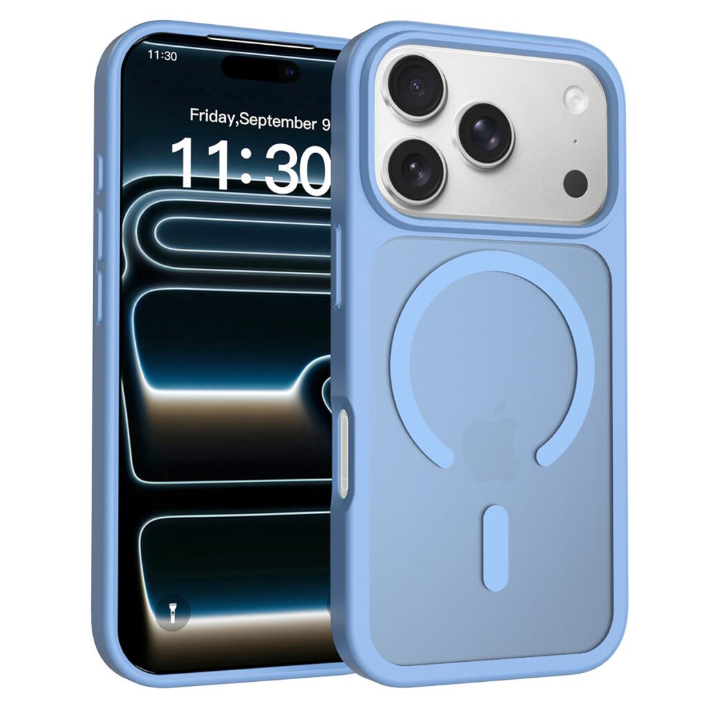 iPhone 18 Pro (17 Pro compatible) - Silver Shield Touch-Skin One-Step (Magnetic Attachment)