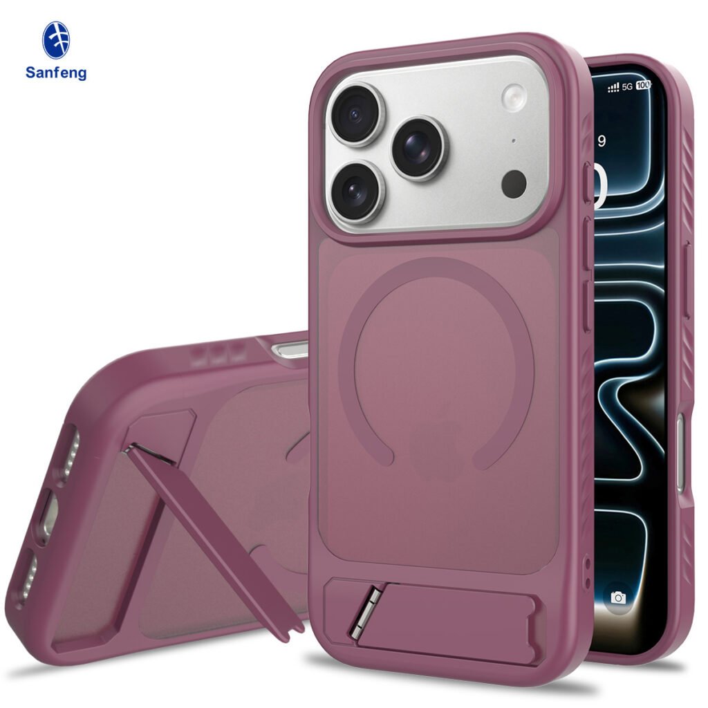 iPhone 18 Pro (17 Pro compatible) - Fengshang Skin-Feeling 45° Stand (Magnetic)