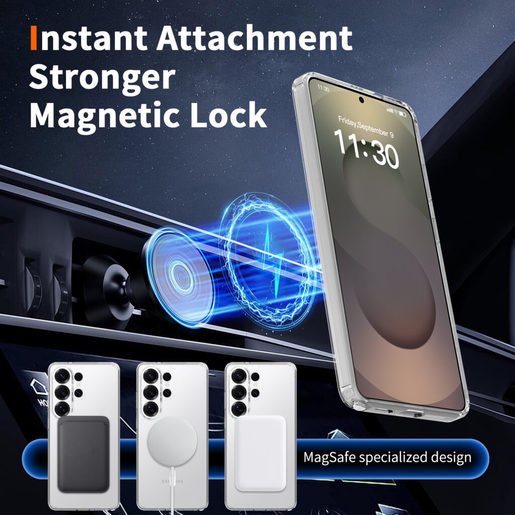 Samsung S26 Ultra Perforated Scratch-Resistant (Magnetic)