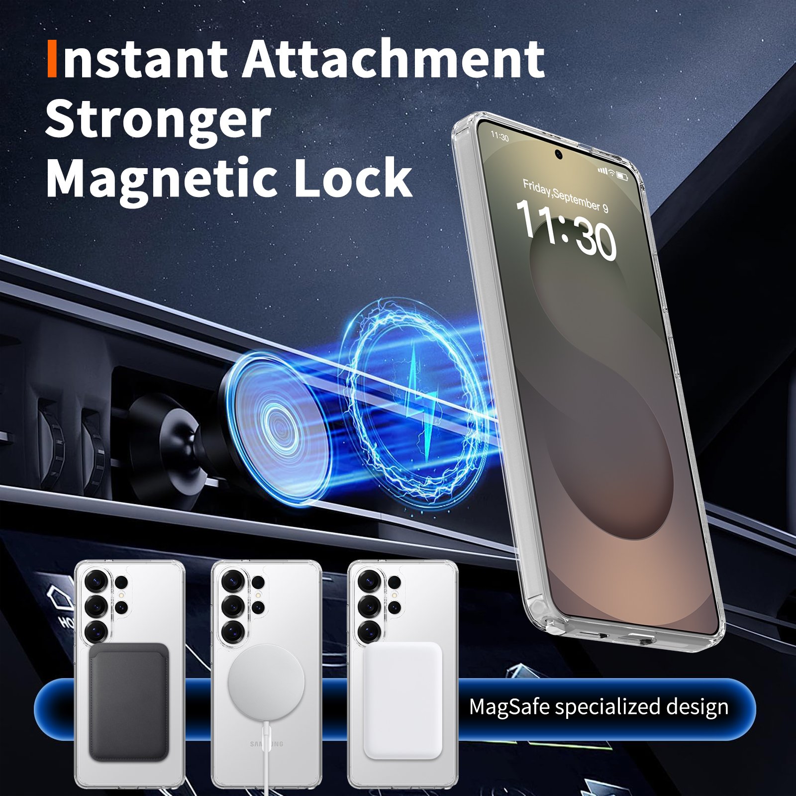 Samsung S26 Ultra Scratch-Resistant Perforated 2-in-1 (Magnetic) - Image 7