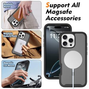 iPhone 16 Pro Max Skin-Protected Starry Sky All-Weather Case - Image 4