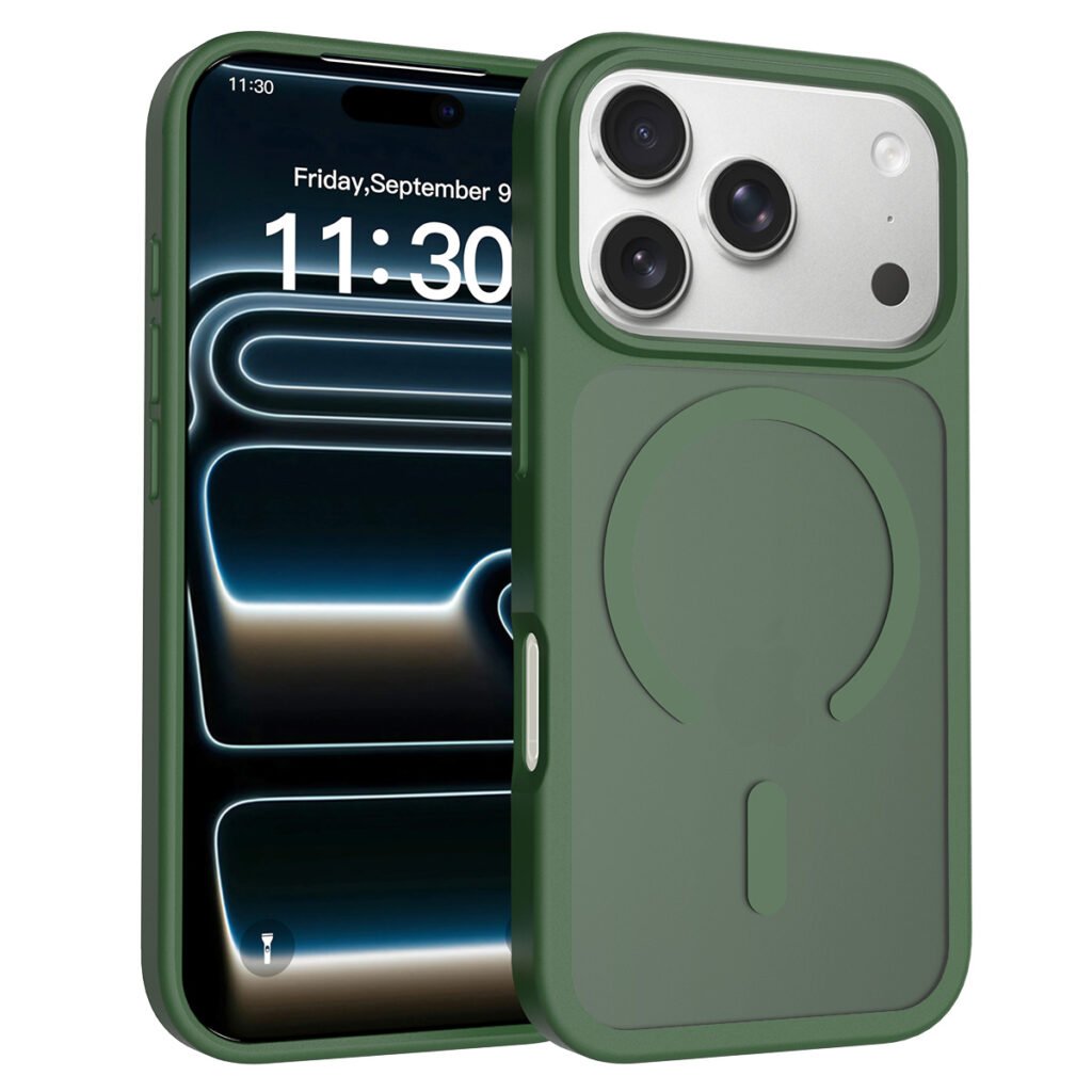 iPhone 18 Pro (17 Pro compatible) - Silver Shield Touch-Skin One-Step (Magnetic Attachment)