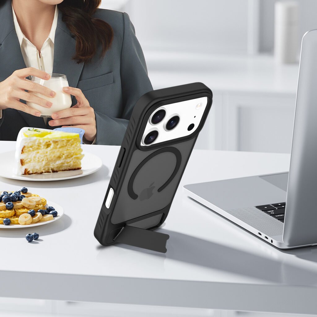 iPhone 18 Pro (17 Pro compatible) - Fengshang Skin-Feeling 45° Stand (Magnetic)