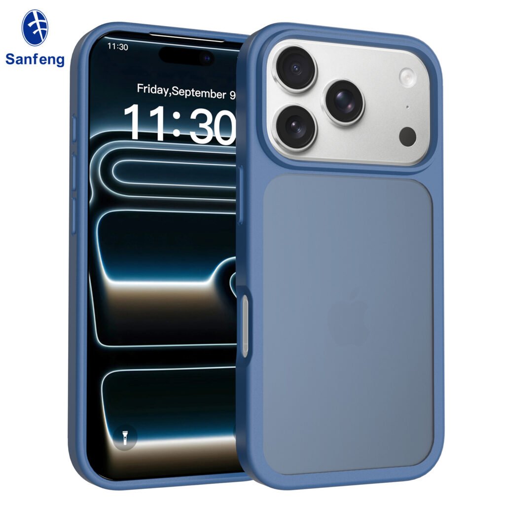 iPhone 17 Pro (common for 18 Pro) - Silver Shield Touch-Sensitive Two-in-One