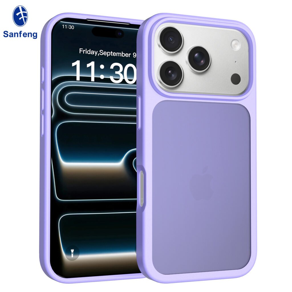 iPhone 17 Pro (common for 18 Pro) - Silver Shield Touch-Sensitive Two-in-One