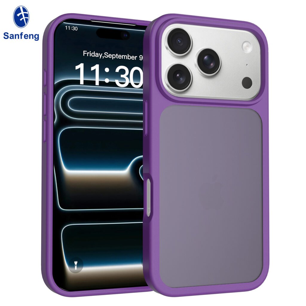 iPhone 17 Pro (common for 18 Pro) - Silver Shield Touch-Sensitive Two-in-One