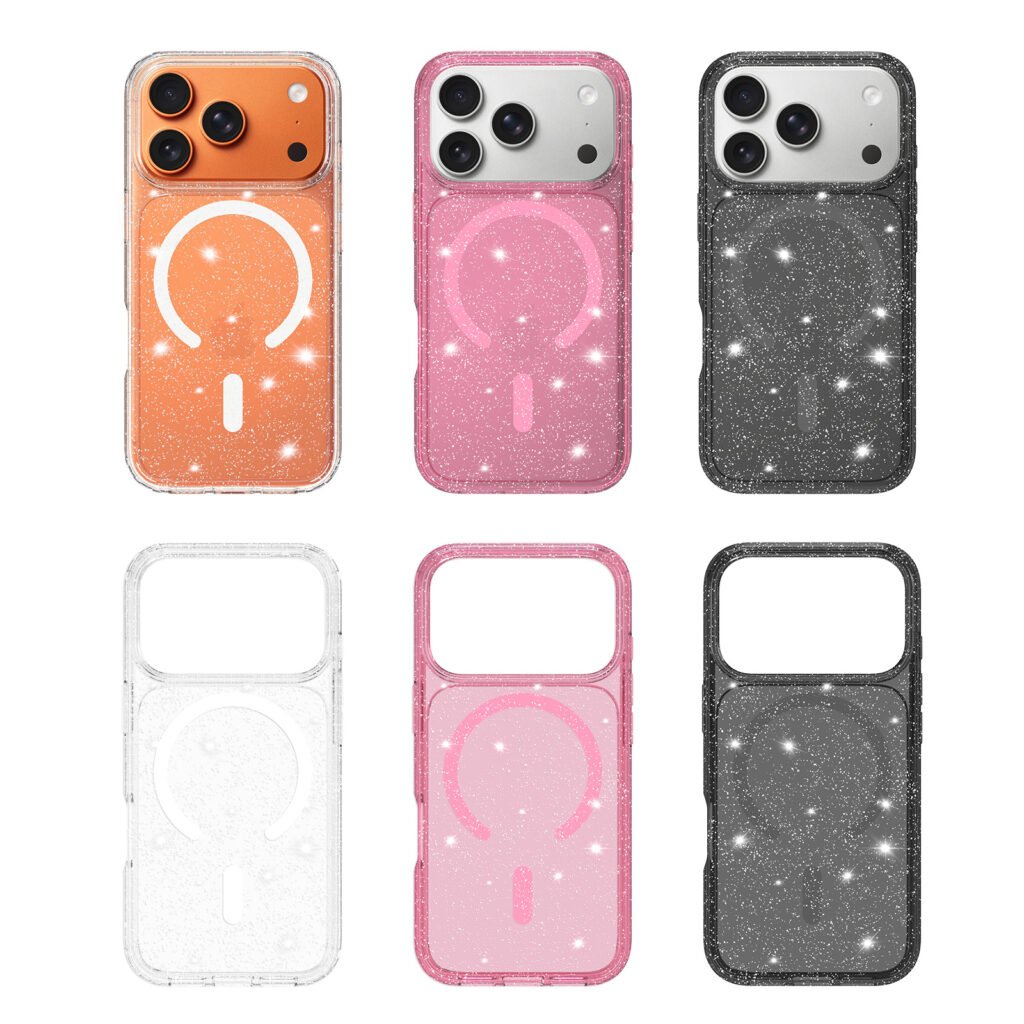 iPhone 18 Pro (suitable for 17 Pro) Anti-Scratch Two-in-One Flash Powder Magnetic Attachment Model