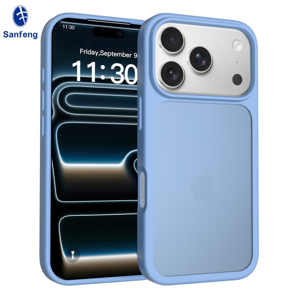 iPhone 17 Pro (common for 18 Pro) - Silver Shield Touch-Sensitive Two-in-One