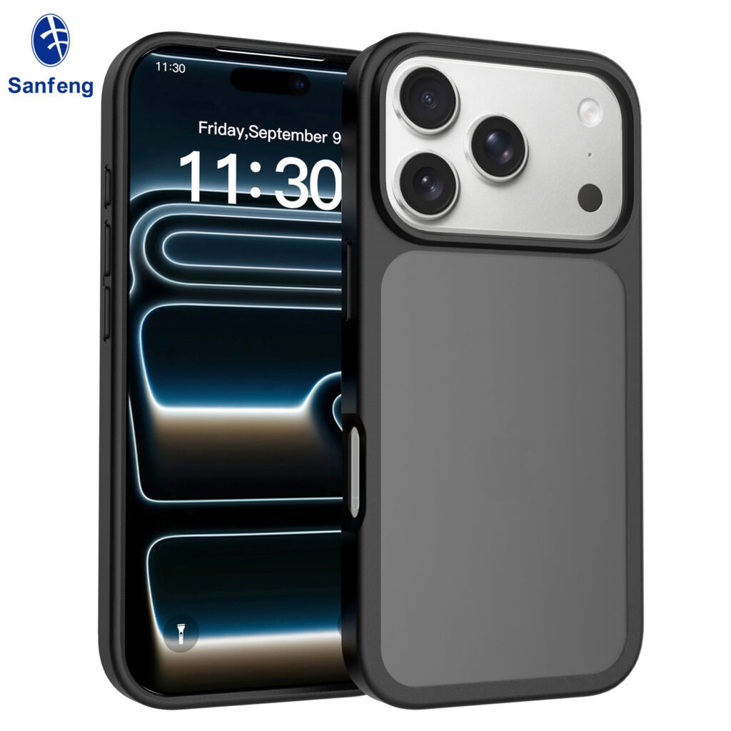 iPhone 17 Pro (common for 18 Pro) - Silver Shield Touch-Sensitive Two-in-One