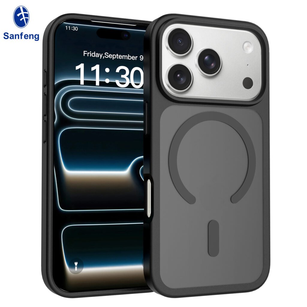 iPhone 17 Pro (common for 18 Pro) - Silver Shield Touch-Sensitive Two-in-One