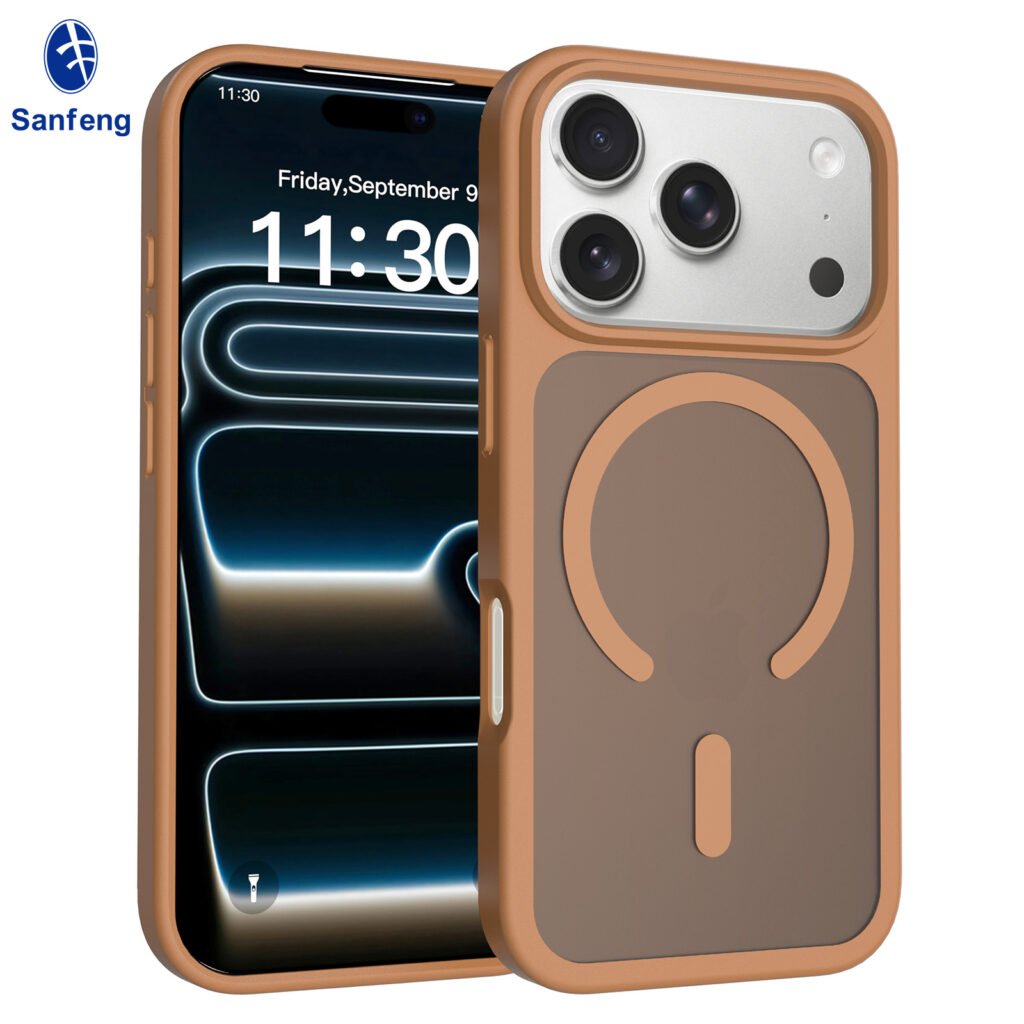 iPhone 17 Pro (common for 18 Pro) - Silver Shield Touch-Sensitive Two-in-One