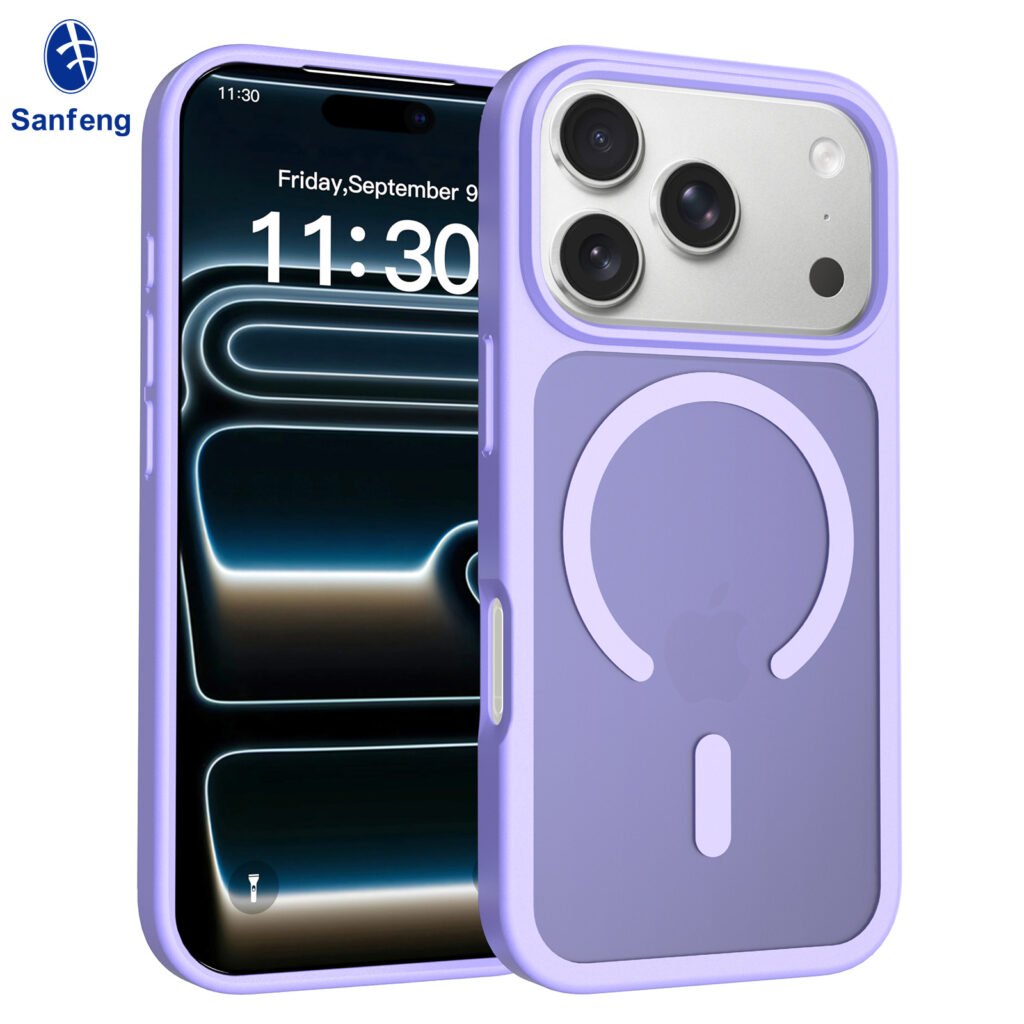 iPhone 17 Pro (common for 18 Pro) - Silver Shield Touch-Sensitive Two-in-One