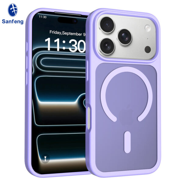 iPhone 18 Pro (common for 17 Pro) - Silver Shield Touch-Sensitive Two-in-One
