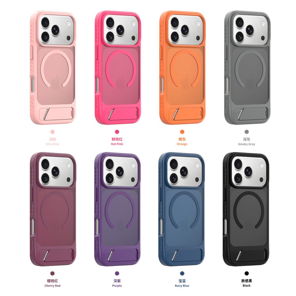 iPhone 18 Pro (17 Pro compatible) - Fengshang Skin-Feeling 45° Stand (Magnetic)