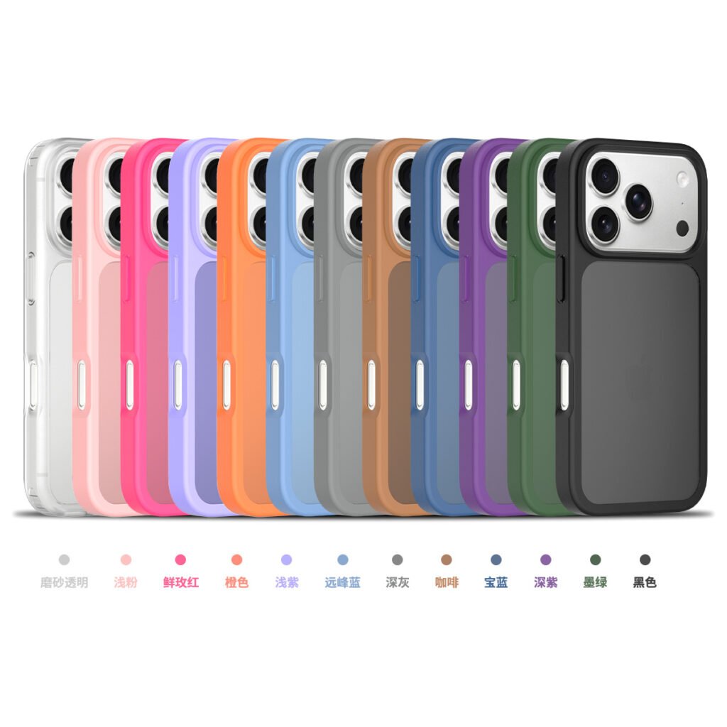 iPhone 17 Pro (common for 18 Pro) - Silver Shield Touch-Skin Two-in-One