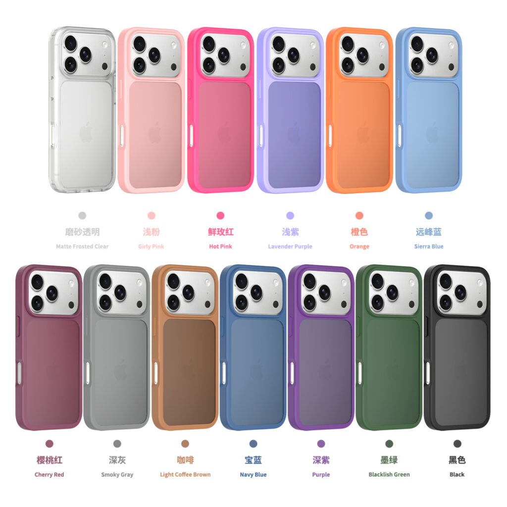 iPhone 17 Pro (common for 18 Pro) - Silver Shield Touch-Sensitive Two-in-One