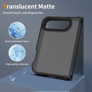 iPhone 18 Fold - Left and Right Folding - Silver Armor Touchscreen One-Step Design - Image 4