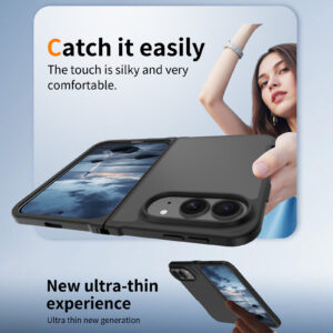 iPhone 18 Fold - Left and Right Folding - Silver Armor Touchscreen One-Step Design - Image 3
